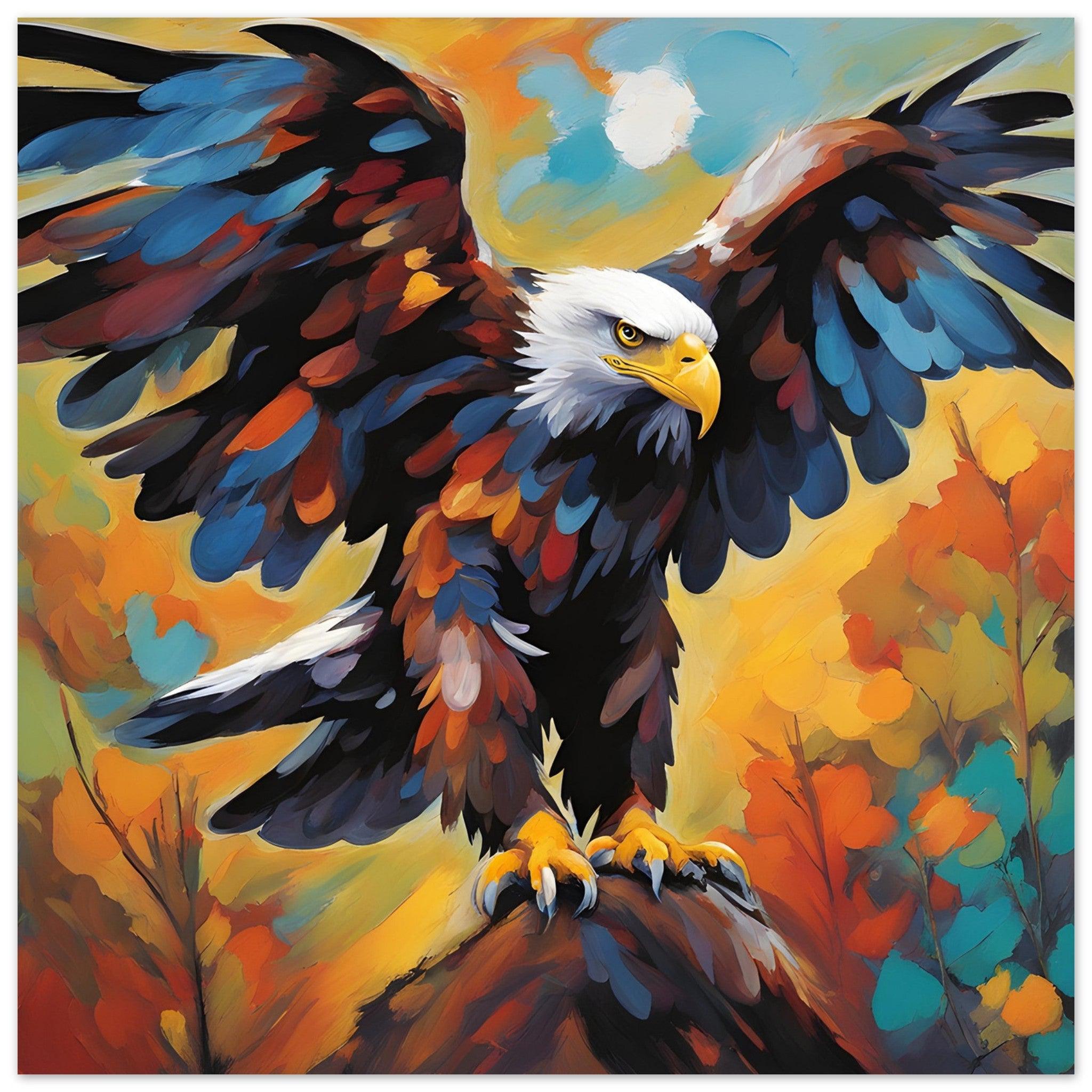 Reflectapix Brings You Our Woodland Eagle - abstract wall art, funny home decor, large abstract wall art, abstract art prints, abstract artwork, wall murals, wall prints, room decor, artwork prints, wall artwork, art to print, art on wall