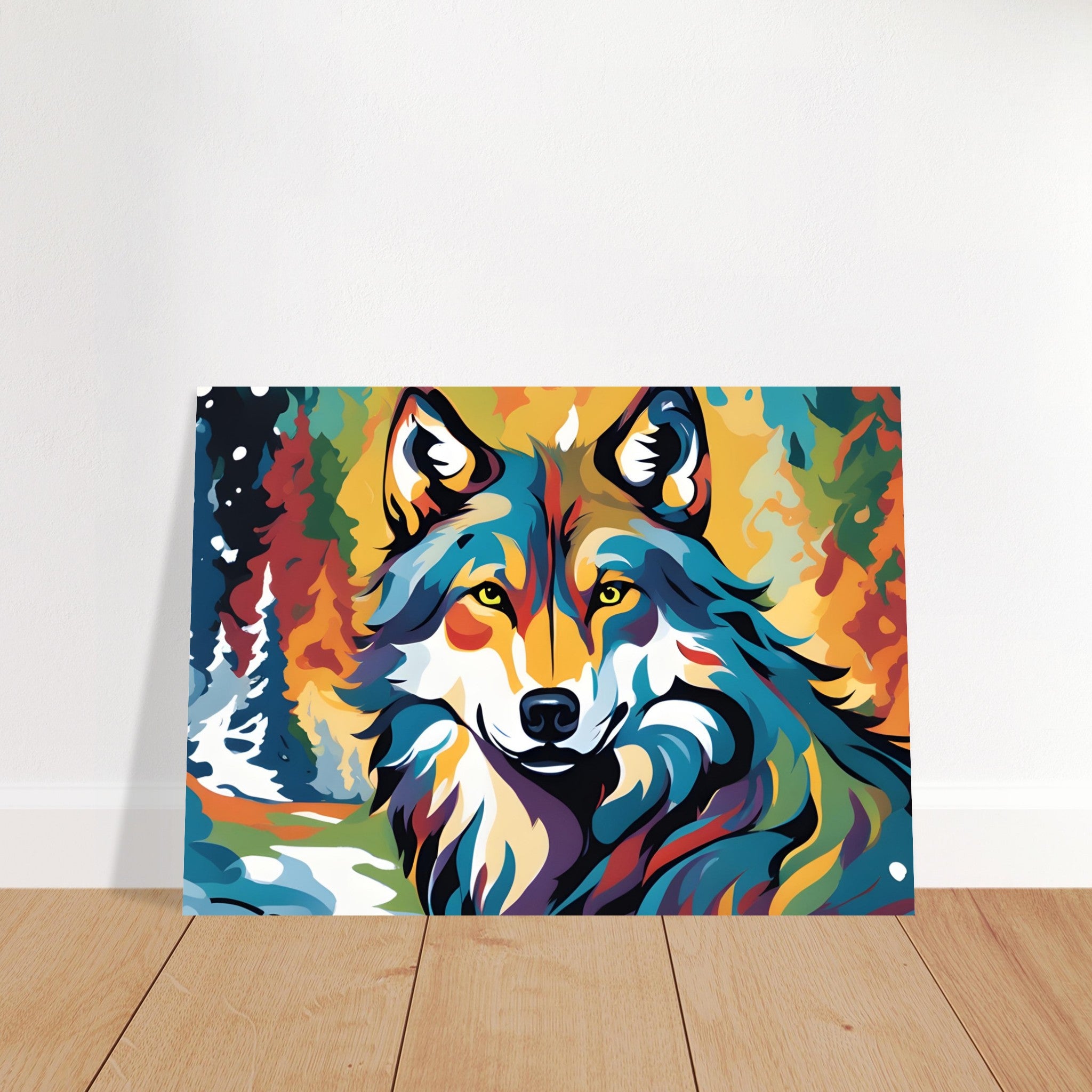 Lone Wolf by Reflectapix - Home Decoration, Wall Art, Kitchen Art, Artwork Print, Poster Print