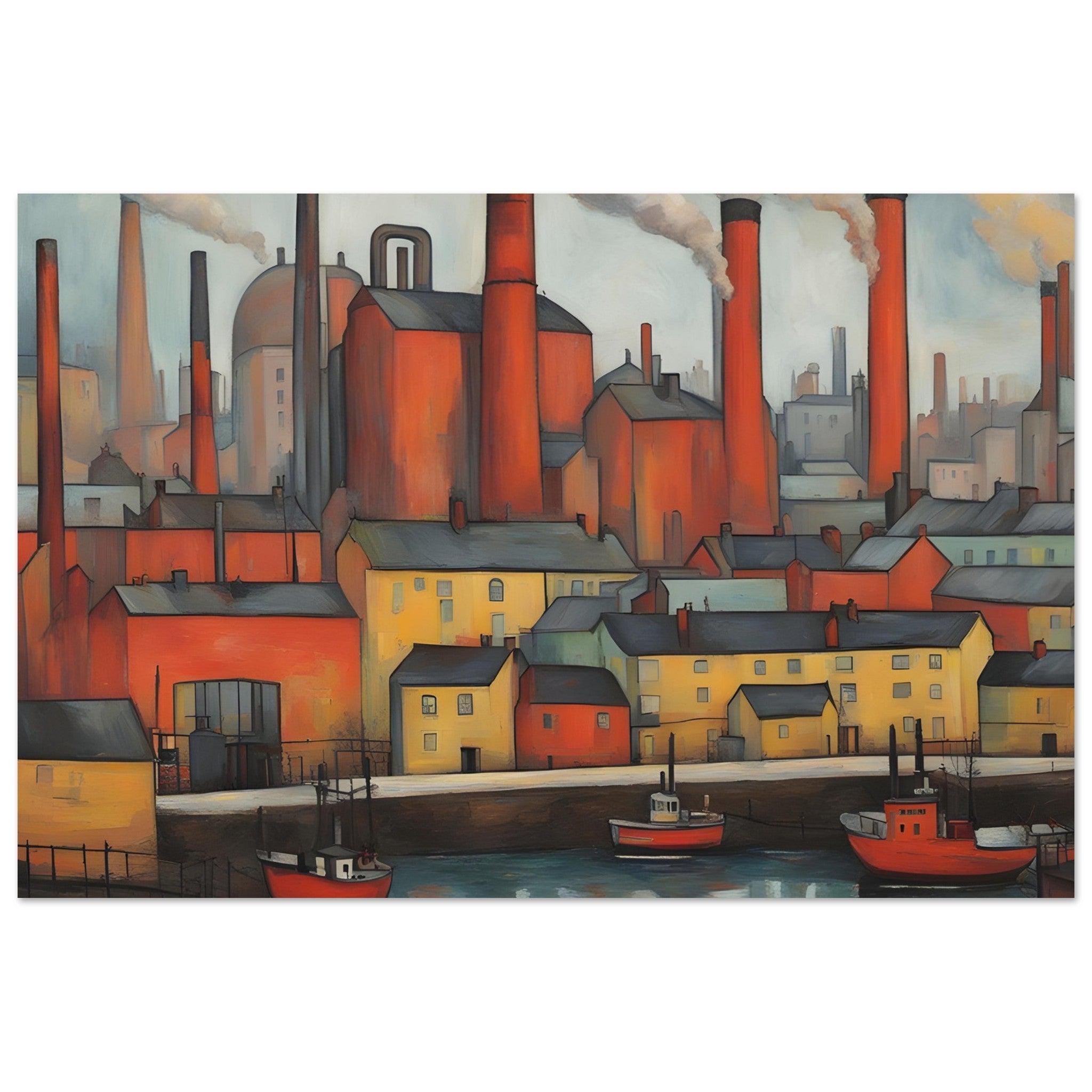 Home Decor Wall Painting - The Power Station